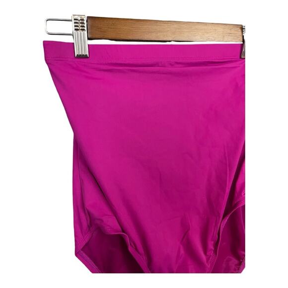 SPANX High Rise Core Control Bikini Bottom in Berry‎ Size 10 NWT - Picture 4 of 9